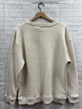 Size Small Ladies Cream Sweatshirt