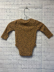 Size 6-12 months Girl's Brown Animal Print Old Navy Onesie