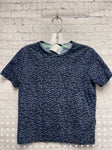 Size 6-7 Boy's Blue Print Old Navy Top