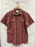 Size Large Men's Red Stripe Cody James Shirt