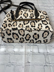Ladies Cream Animal Print Dooney Bourke Purse