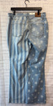 Size 14 Ladies Denim Print Judy Blue Jeans