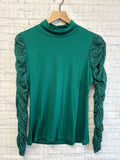 Size Small Ladies Green MAEVE Top