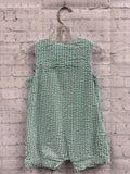 Size 18 Months Boy's Green Stripe Romper