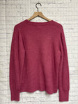 Size Medium Ladies Pink J Crew Sweater