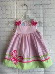 Size 12 Months Girl's Pink Plaid Emily Rose Tank Dress