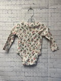 Size 12-18 Months Girl's White Floral Old Navy Onesie