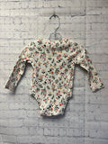 Size 12-18 Months Girl's White Floral Old Navy Onesie