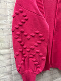 Size Medium Ladies Hot Pink Umgee Cardigan