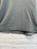 Size 2X Men's Gray Print lulu lemon Top