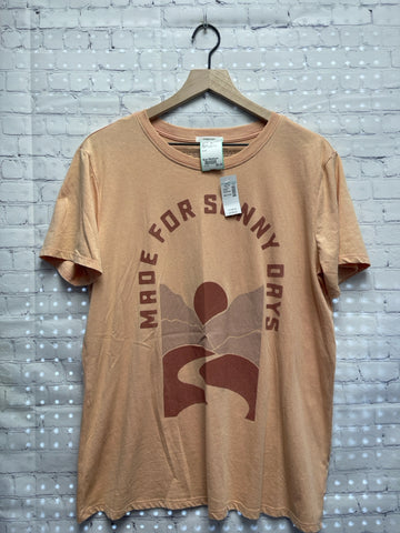 Size Medium Ladies Orange Print Maurices Top