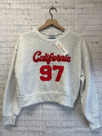 Size Medium Ladies Gray Sweater