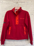 Size X-Small Ladies Red Fleece Champion Pullover