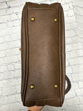 Ladies Brown Fringed Justin Purse