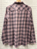 Size Large Men's Pink Print Travis Mathew Shirt