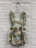 Size 6-12 months Girl's Cream Floral Janie And Jack Onesie