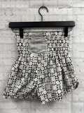 Size X-Small Ladies White Print free people Workout Shorts