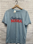 Size Medium Ladies Blue Top