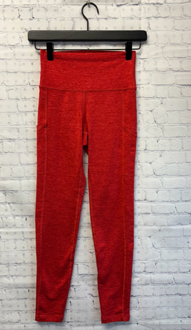 Size Small Ladies Red Aerie Leggings