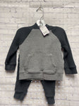 Size 18 Months Boy's Gray Cat & Jack Pantset