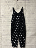 Size 3t Girl's Black Print Old Navy Jumpsuit