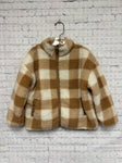 Size 4T Girl's Tan Checked Little Co. Jacket
