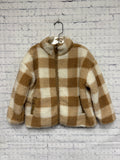 Size 4T Girl's Tan Checked Little Co. Jacket