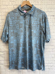 Size Large Men's Gray Print Top