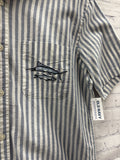 Size Small Men's Blue Stripe Old Navy Shirt