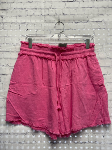Size Medium Ladies Pink Shorts