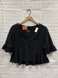 Size Small Ladies Black Aerie Blouse