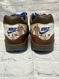 Size 10 Men's Brown Print Nike Tennis Shoe