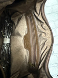 Ladies Brown Fringed Justin Purse