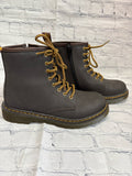 Size 2 Boy's Brown Dr Martens Boot