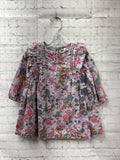 Size 12 Months Girl's Purple Floral Oshkosh Dress