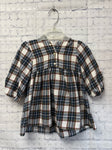 Size 12-18 Months Girl's Blue Plaid Zara Dress