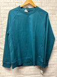 Size Medium Ladies Blue Sweatshirt