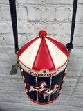 Ladies Navy Print Kate Spade Purse