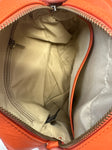 Ladies Orange Print MYRA Purse