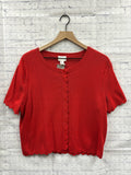 Size Large Ladies Red H & M Blouse