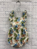 Size 6-12 months Girl's Cream Floral Janie And Jack Onesie