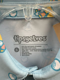 Size 6-8 Boy's Blue Print Top