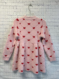 Size 6 Girl's Pink Print Dress