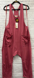 Size Medium Ladies Pink New In Jumpsuit