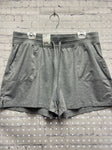 Size Large Ladies Gray Gap Workout Shorts