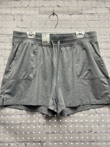 Size Large Ladies Gray Gap Workout Shorts