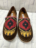 Size 9 Ladies Brown MYRA Tennis Shoe