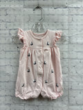 Size 3 Months Girl's Light Pink Romper