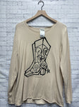 Size Small Ladies Cream Top