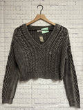 Size Medium Ladies Gray Aeropostale Sweater